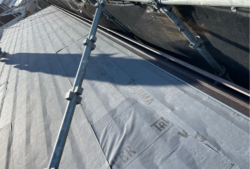 さいたま市北区　屋根カバー 水切り板金