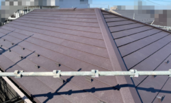 さいたま市北区　屋根カバー　屋根施工完了