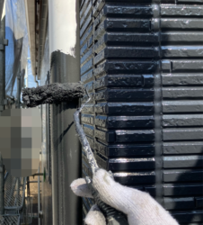 さいたま市北区 屋根外壁塗装 竪樋塗装