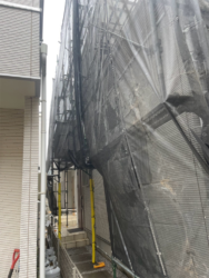 さいたま市北区 屋根外壁塗装 足場設置