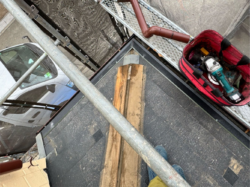 岩槻区　屋根カバー 屋根材撤去