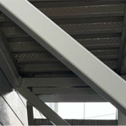 さいたま市中央区　鉄骨階段補強工事　K様より