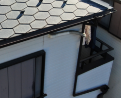 さいたま市緑区　屋根外壁塗装　現調 雨樋