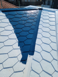 さいたま市緑区 屋根外壁塗装 屋根中塗り