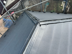 岩槻区　屋根カバー 貫板設置