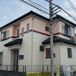 さいたま市に西区にてゼニスシリーズを使用した外壁塗装を行いました