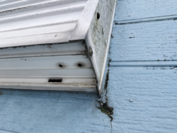 蓮田市　屋根外壁塗装　現調　外壁 クラック