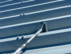 さいたま市にて屋根上塗り