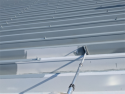 さいたま市にて屋根中塗り