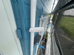 蓮田市　屋根外壁塗装　付帯部 竪樋