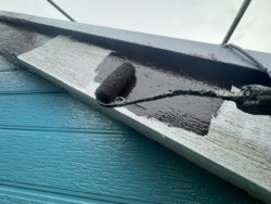 蓮田市　屋根外壁塗装　付帯部破風 