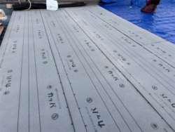 さいたま市にてルーフィングシート設置