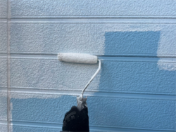 さいたま市岩槻区にて外壁下塗り