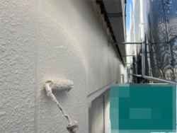 さいたま市にて外壁上塗り