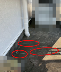 さいたま市にて床面劣化