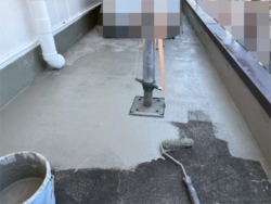 さいたま市にて下地処理