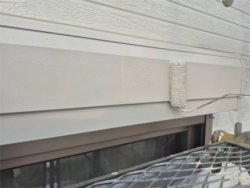 さいたま市緑区外壁塗装工事　シャッターBOX塗装 