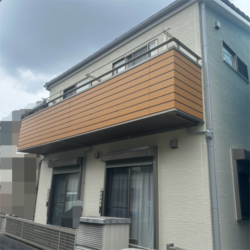 さいたま市　緑区　屋根カバー外壁塗装