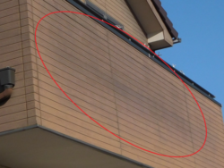 さいたま市緑区外壁塗装工事　外壁汚れ