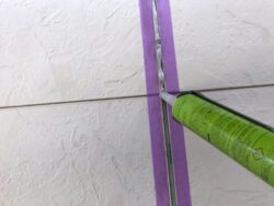 さいたま市緑区外壁塗装工事　コーキング 打設