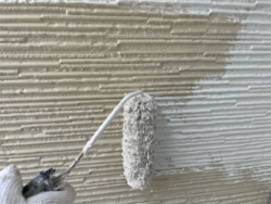 さいたま市緑区　屋根カバー・外壁塗装下塗り