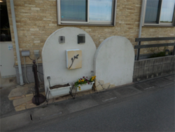 さいたま市岩槻区門塀塗膜劣化