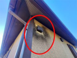 蓮田市にて外壁汚れ